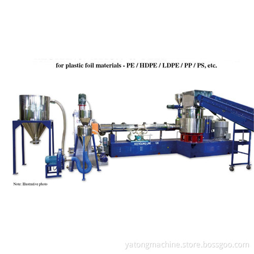 PP Flakes Pelletizing Machine